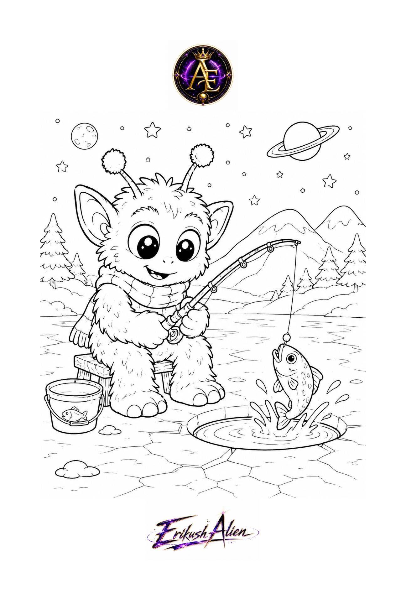 Alien Empire Coloring Book: 26 Amazing Alien Worlds to Color and Explore