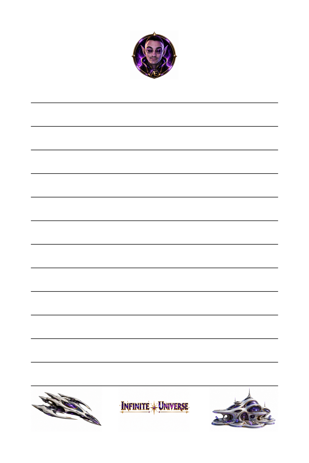Infinite Universe: A Premium Notebook for Ideas, Dreams & Daily Notes