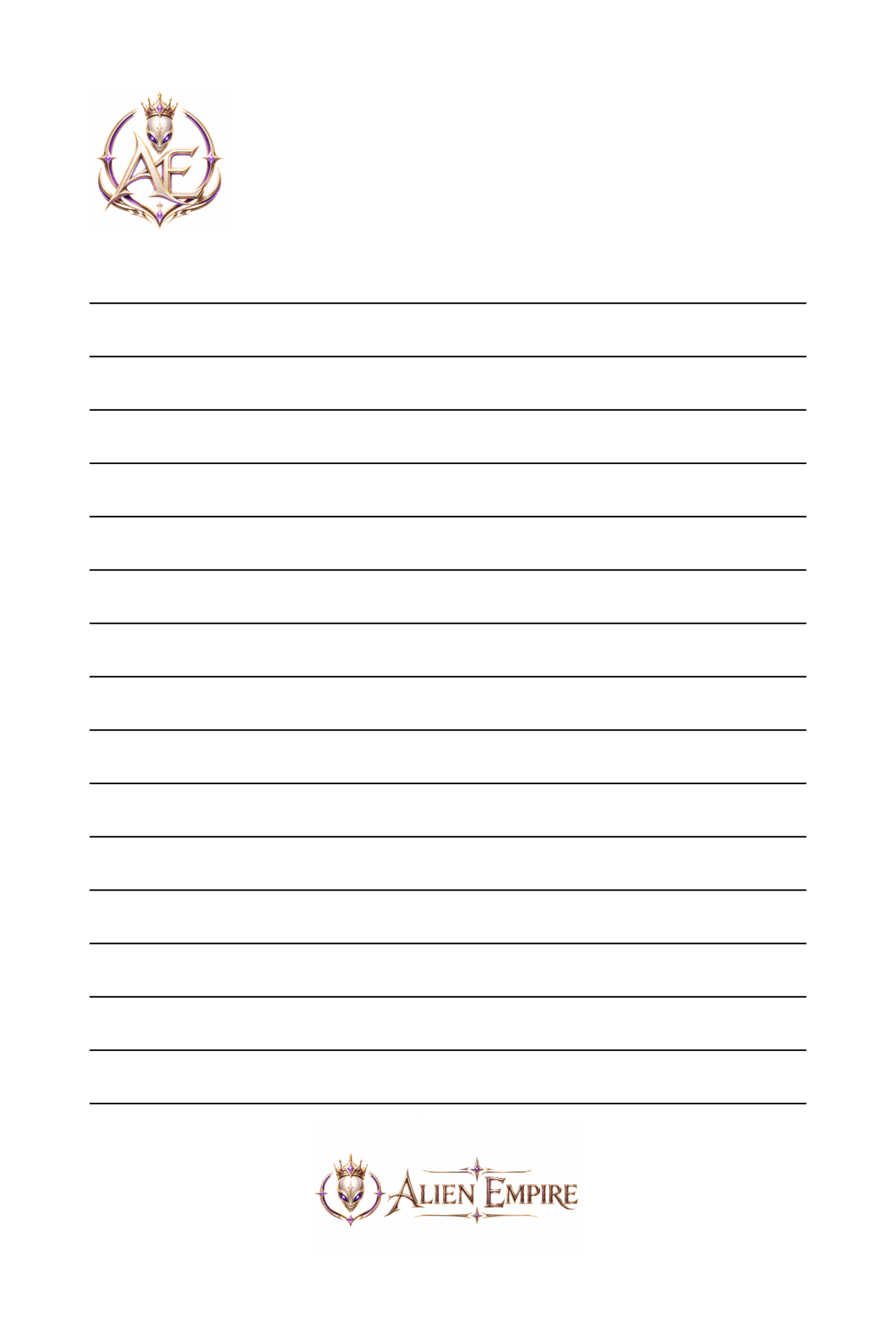 Alien Empire Space Journal: Premium Notebook for Dreamers and Creators