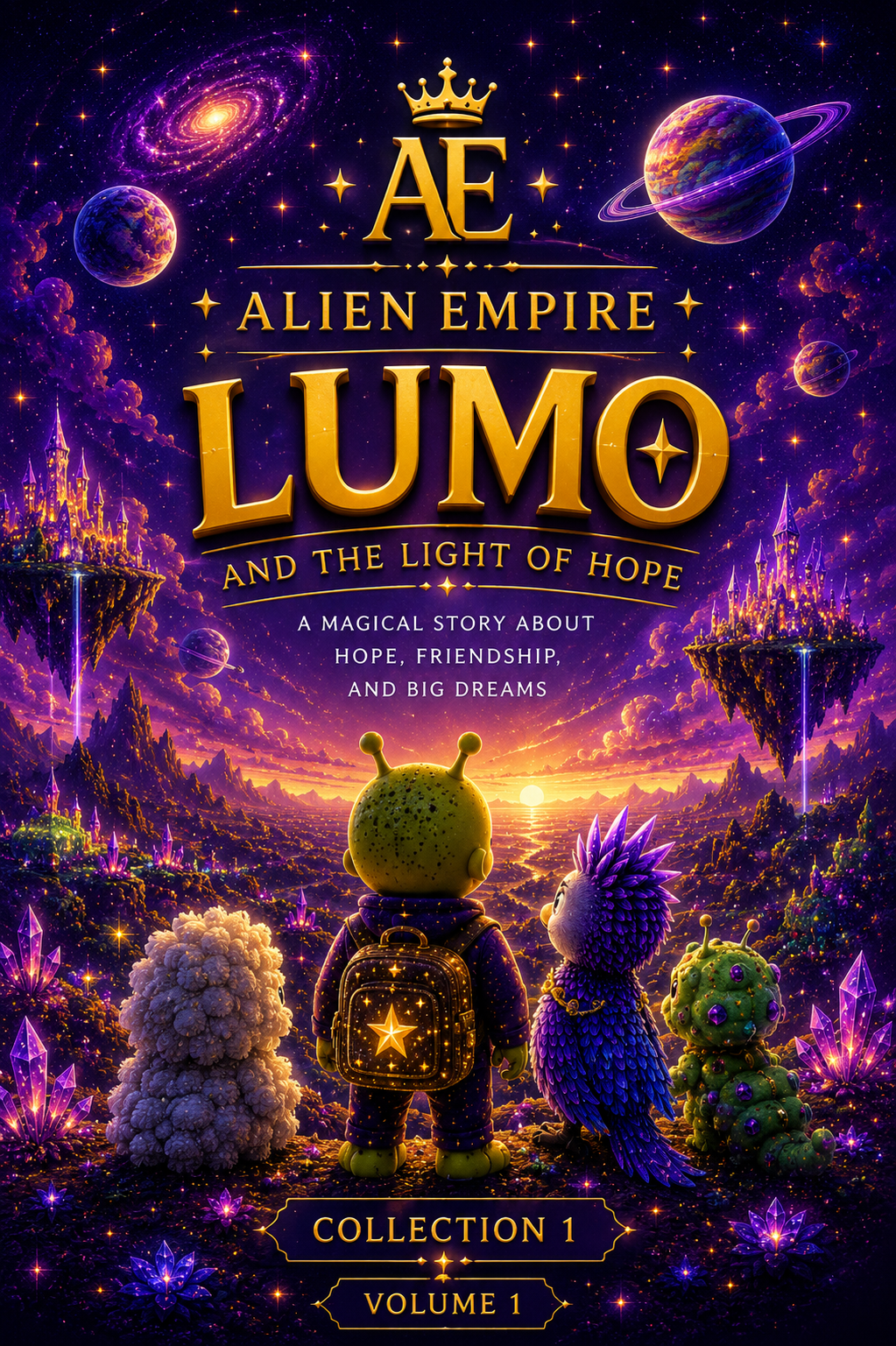 Collection 1 Volume 1 : The Little Alien Who Found Hope