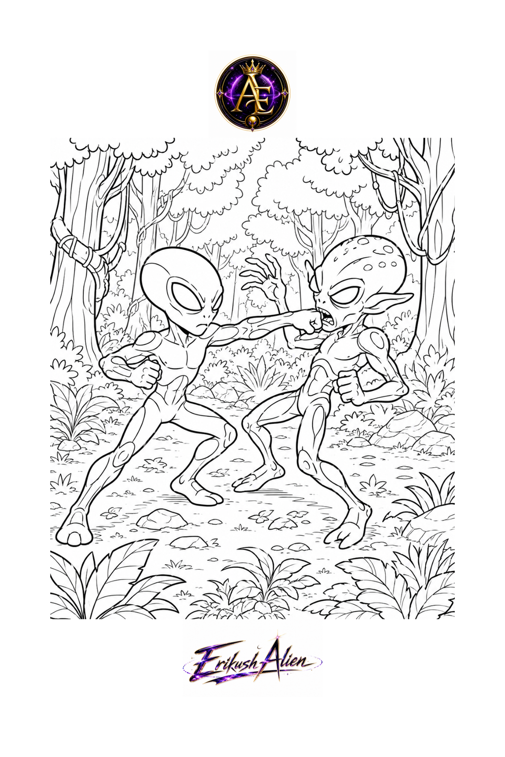 Alien Empire Coloring Book: 26 Amazing Alien Worlds to Color and Explore
