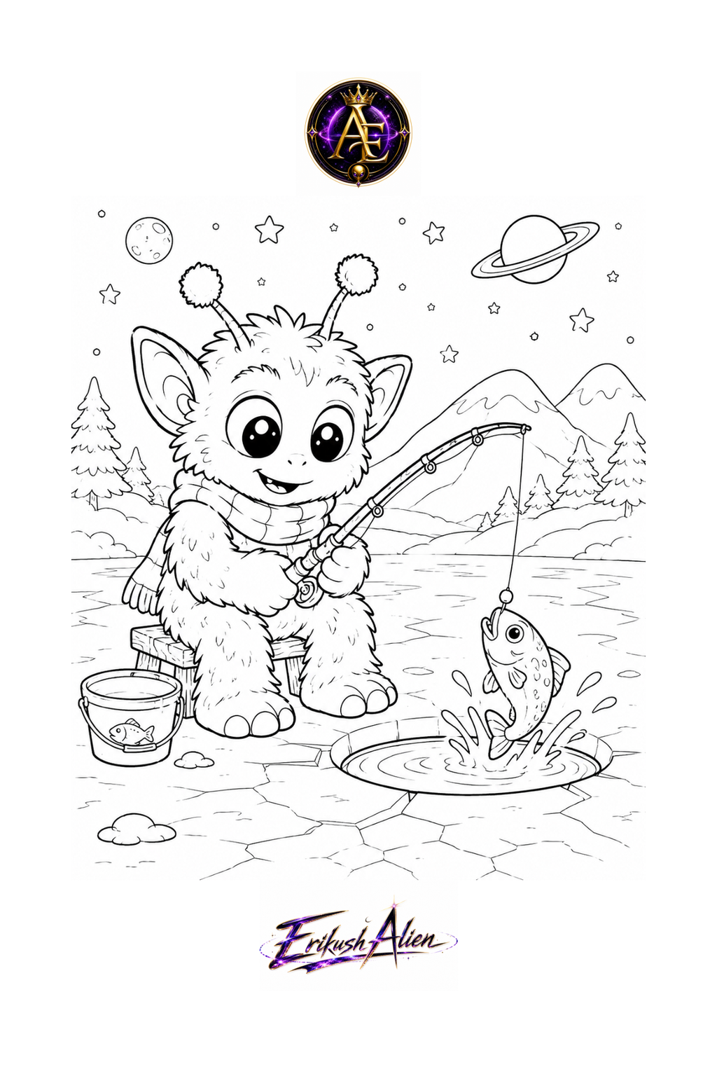 Alien Empire Coloring Book: 26 Amazing Alien Worlds to Color and Explore